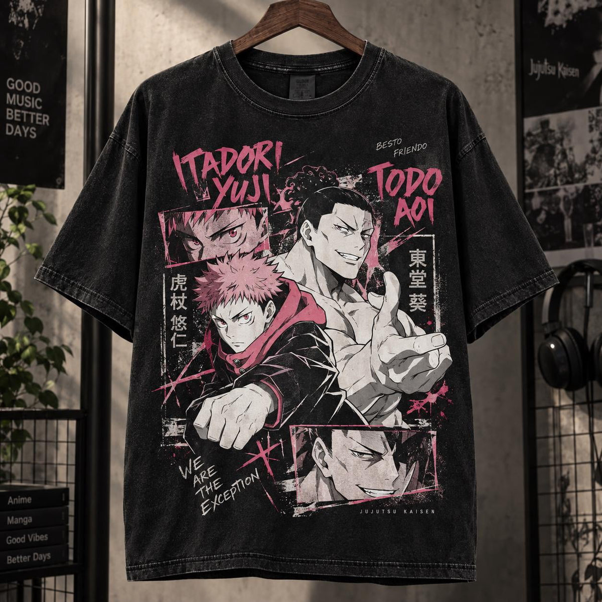 Unisex Jujutsu Kaisen Todo Aoi Graphic T-Shirt
