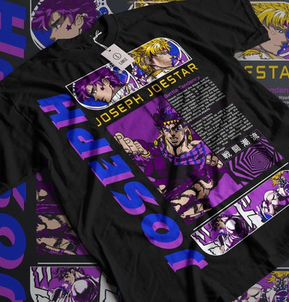 Unisex JoJo's Bizarre Adventure Jolyne Jotaro Graphic T-Shirt