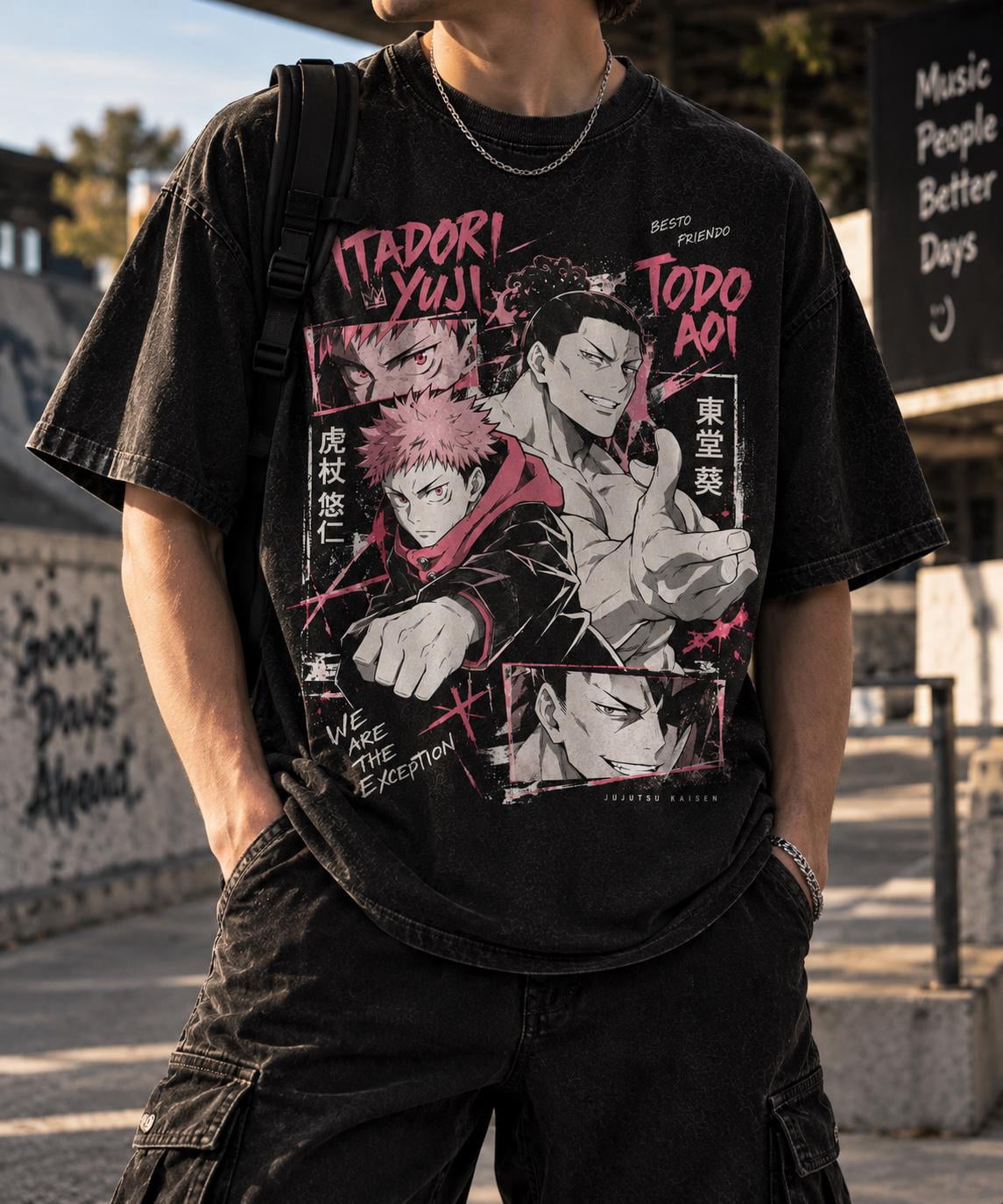 Unisex Jujutsu Kaisen Todo Aoi Graphic T-Shirt